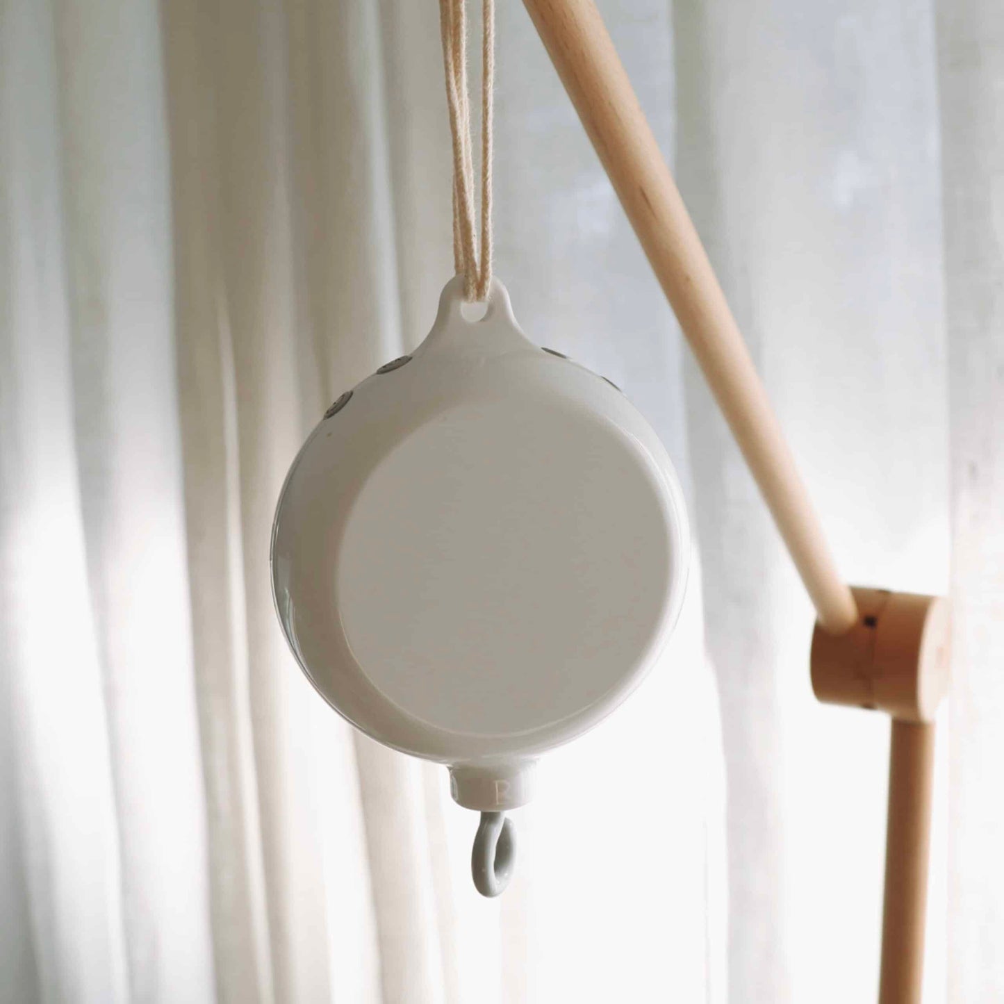 Handmade Sleeping Teddy baby mobile-16